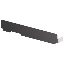 Obturateur caniveau ACO Profiline galvanisé pour drainage du terrasse, hauteur faible: 20mm