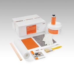 Bauder Kit de démarrage LIQUITEC PU  2,5 kg, système en matière plastique liquide à 1 composant, gris ardoise