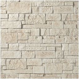 Plaque de parement Orsol Cubik, ton naturel Aspect pierre naturelle avec grain et relief