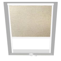 Store d'occultation Wellker blanc 8266 pour fenêtre de toit Roto et Wellker