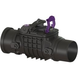 Clapet anti-retour à double vanne KESSEL Staufix KG protection rongueurs avec un clapet plastique et un clapet acier pour la protection contre les rongueurs