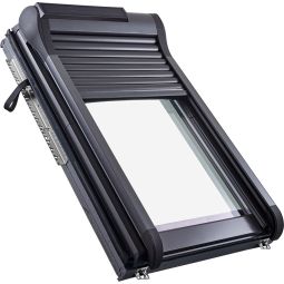 Volet roulant solaire radio Roto Designo ZRO SF R6/R8 télécommande mural incl.