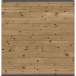 Panneau pare-vue TraumGarten SYSTEM WPC Platinum XL Panneau anthracite Protection visuelle panneau lamelles Dimensions (LxHxP) : 178x184x2 cm, jeu de 12 profilés individuels et 2 baguettes de finition (en haut et en bas en anthracite)
