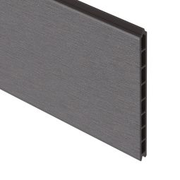Panneau brise-vue composite, lame simple, TraumGarten SYSTEM WPC XL anthracite dimensions (Lxlxh): 178x30x2cm, raccourcissable