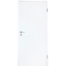 Porte de chambre bois blanc avec huisserie type 42/00 laquée Kilsgaard configurable par soi-même, laqué lisse, bloc porte, couleur similaire à RAL 9010 