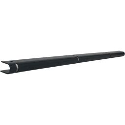 Profil de recouvrement portail FLEX anthracite RAL 7016 hauteur clôture jusqu´à 2030mm, set complet avec  éléments de fixation