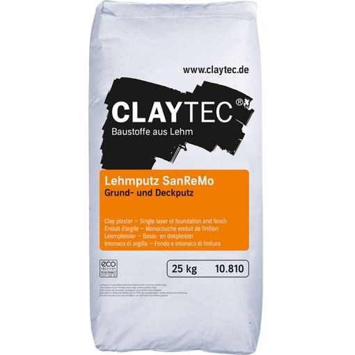 ClayTec Enduit d'argile SanReMo, SEC 2