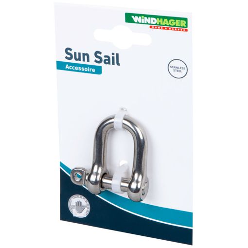 Windhager Manille en D, acier 2