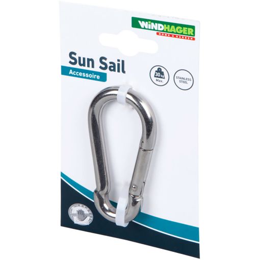 Windhager Mousqueton, acier inoxydable 2