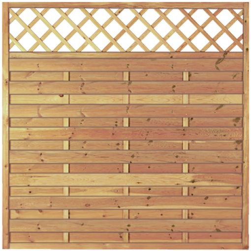 Clôture en bois T&J Maxi-Massiv-Ranki 2