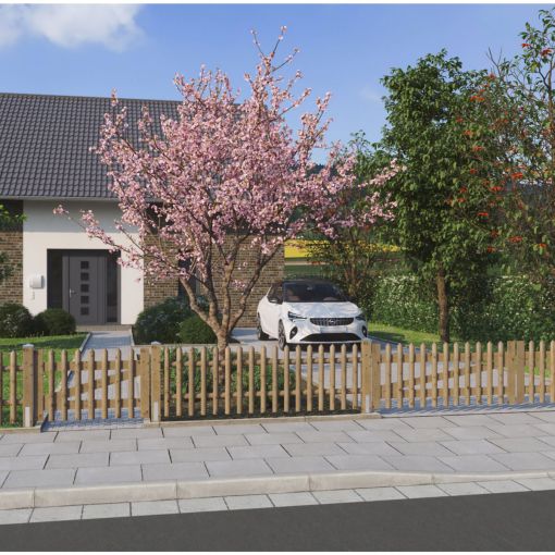 Clôture de jardin verticale T&J 2