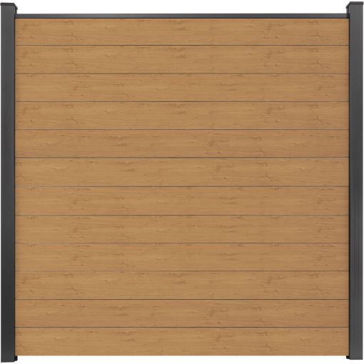 Clôture à emboîter étroite PVC 2