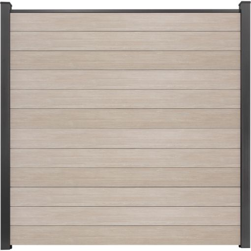 Clôture à emboîter étroite PVC 2
