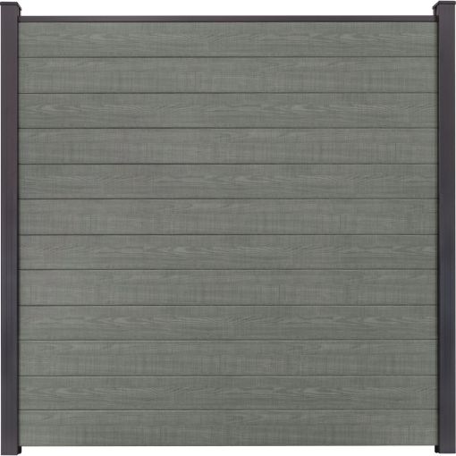 Clôture à emboîter étroite PVC 2