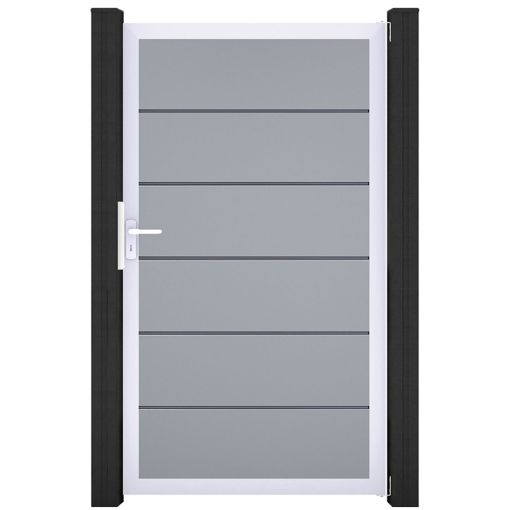 Porte clôture à lames GroJa 2