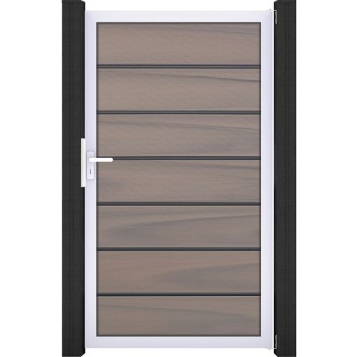 Portillon pour clôture emboîtable GroJa 2