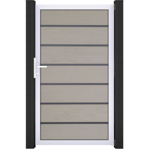 Portillon pour clôture emboîtable GroJa 2