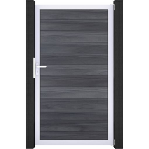 Portillon clôture emboîtable GroJa Solid, 2