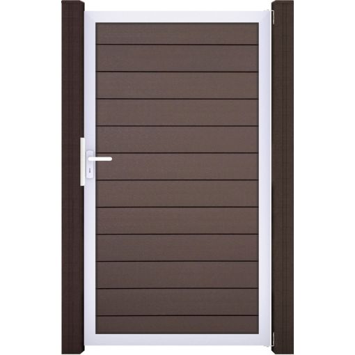 Portillon clôture emboîtable GroJa Solid 2