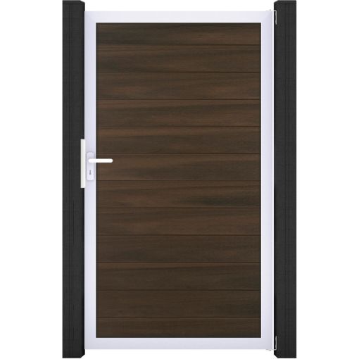 Portillon clôture emboîtable GroJa Solid 2