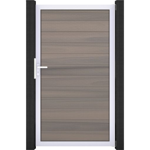 Portillon clôture emboîtable GroJa Solid 2