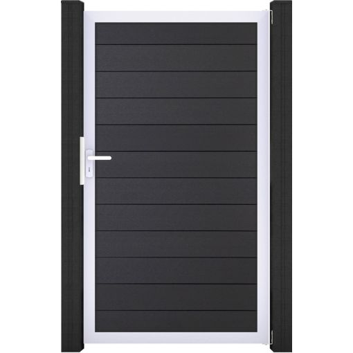 Portillon clôture emboîtable GroJa Solid 2