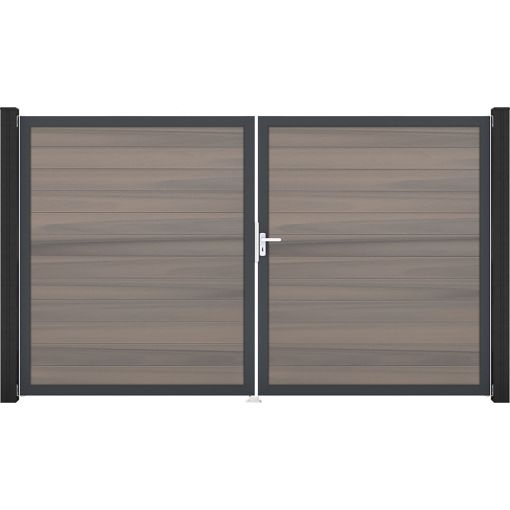 Portail double GroJa Solid pour 2