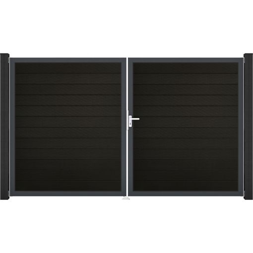 Portail double GroJa Solid pour 2