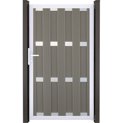 Portillon clôture prête à poser 2