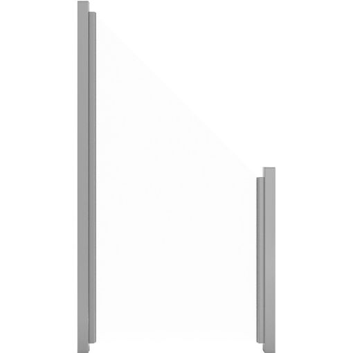 Brise-vue en verre transparent GroJa 2