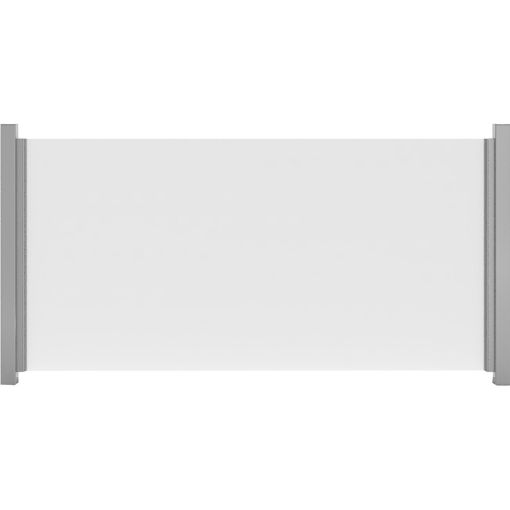 Brise-vue en verre satiné horizontal 2