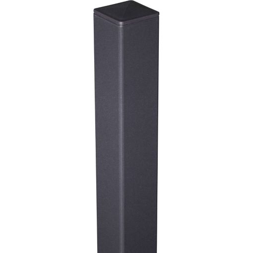 Poteau alu GroJa brise-vue anthracite 2