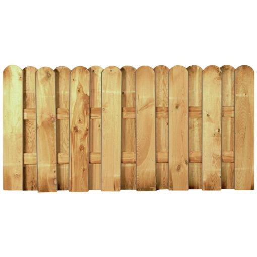 Clôture jardin DAAN clôture bois 2