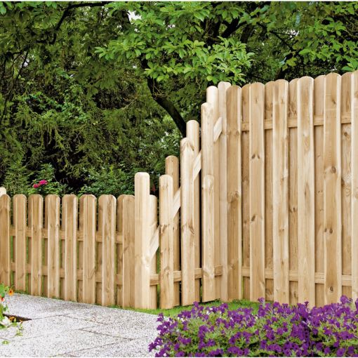 Portail de clôture brise-vue T&J 2