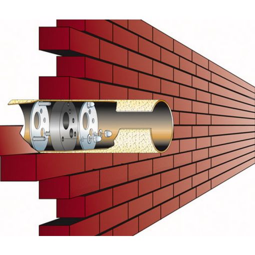 Kit de traversée murale, DN 2