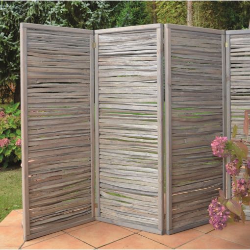 Paravent T&J ESMERALDA gris ardoise 2