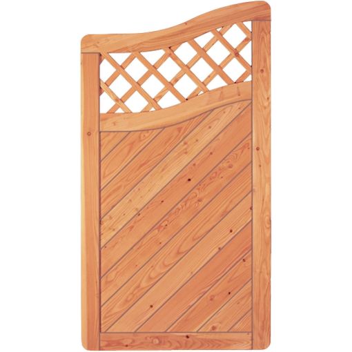 Raccord clôture brise-vue à lames 2