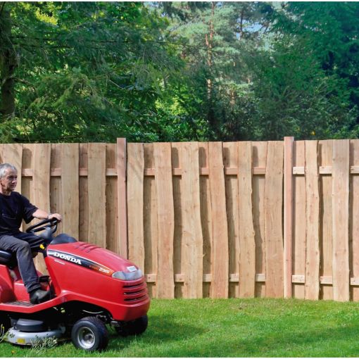 Clôture brise-vue à planches T&J 2