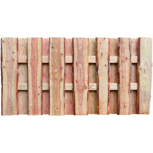 Clôture jardin JÜTLAND bois mélèze 2