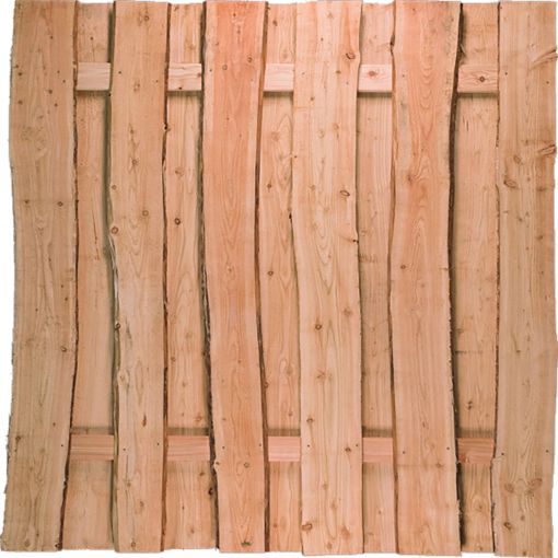 Clôture brise-vue à planches en 2