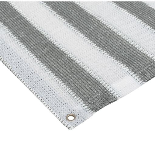 Brise-vue balcon gris-blanc 0,9x3m 2