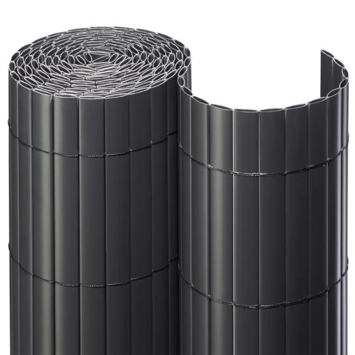 Canisse brise-vue PVC anthracite 2