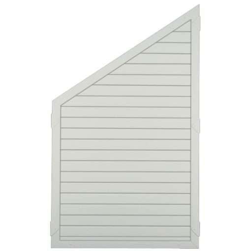 Élément incliné de clôture brise-vue 2