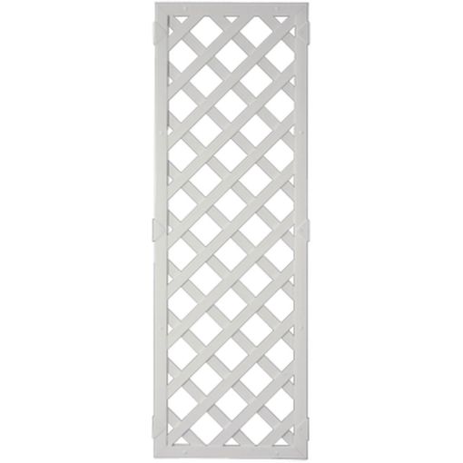 Treillis blanc pour clôture brise-vue 2