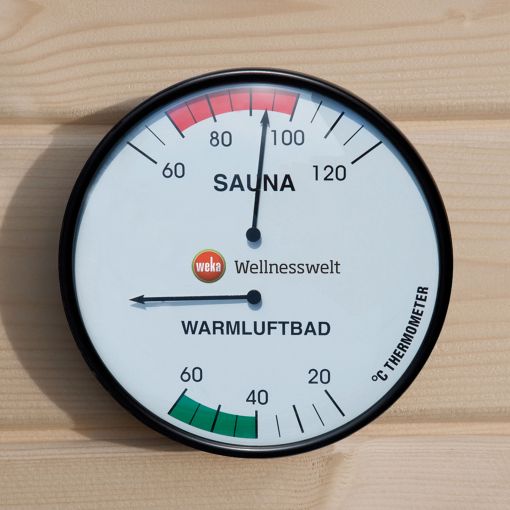 Thermomètre double weka pour sauna 2