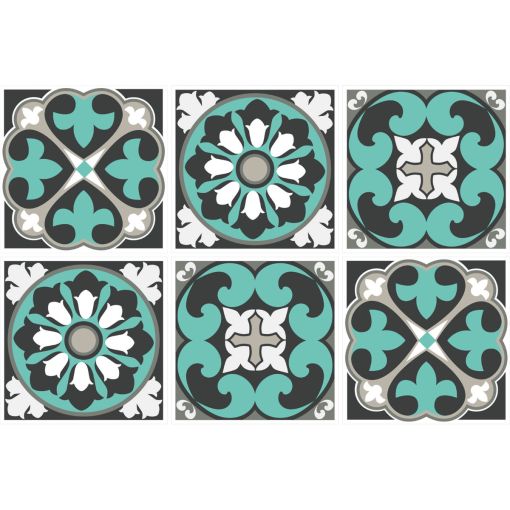 Autocollants pour carrelage mural Windhager 2