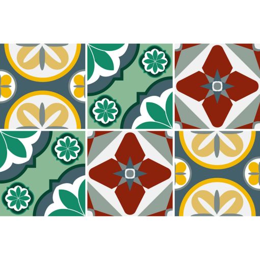 Autocollants de carrelage Windhager Olea 2