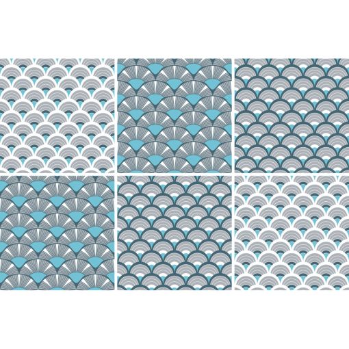 Adhésif carrelage Windhager Obolus gris 2