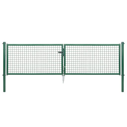  portillon double Grille ondulée 2