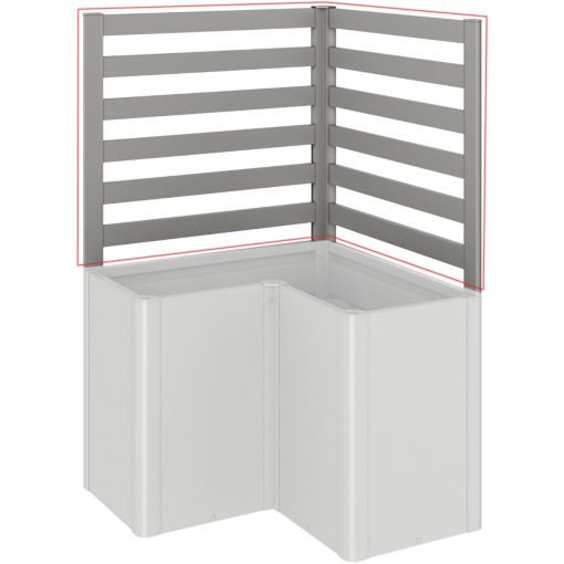 Treillis en L pour potager 2